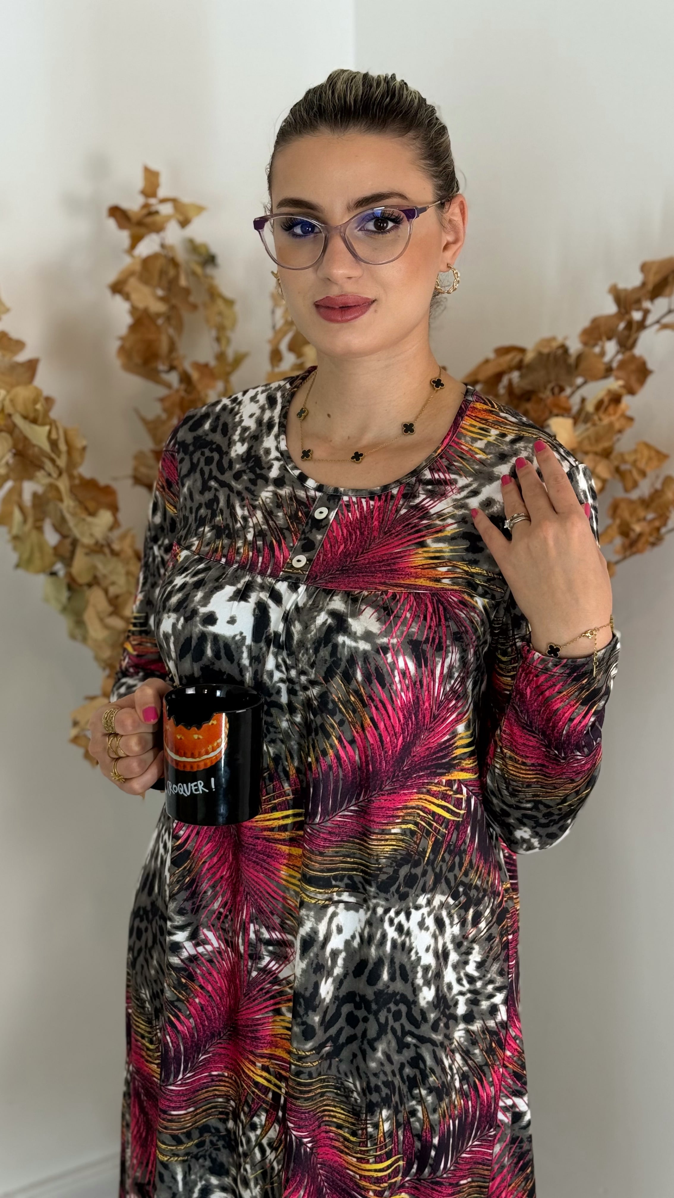 M37-Robe de Nuit Marque: DKNYC – Hiver 2026