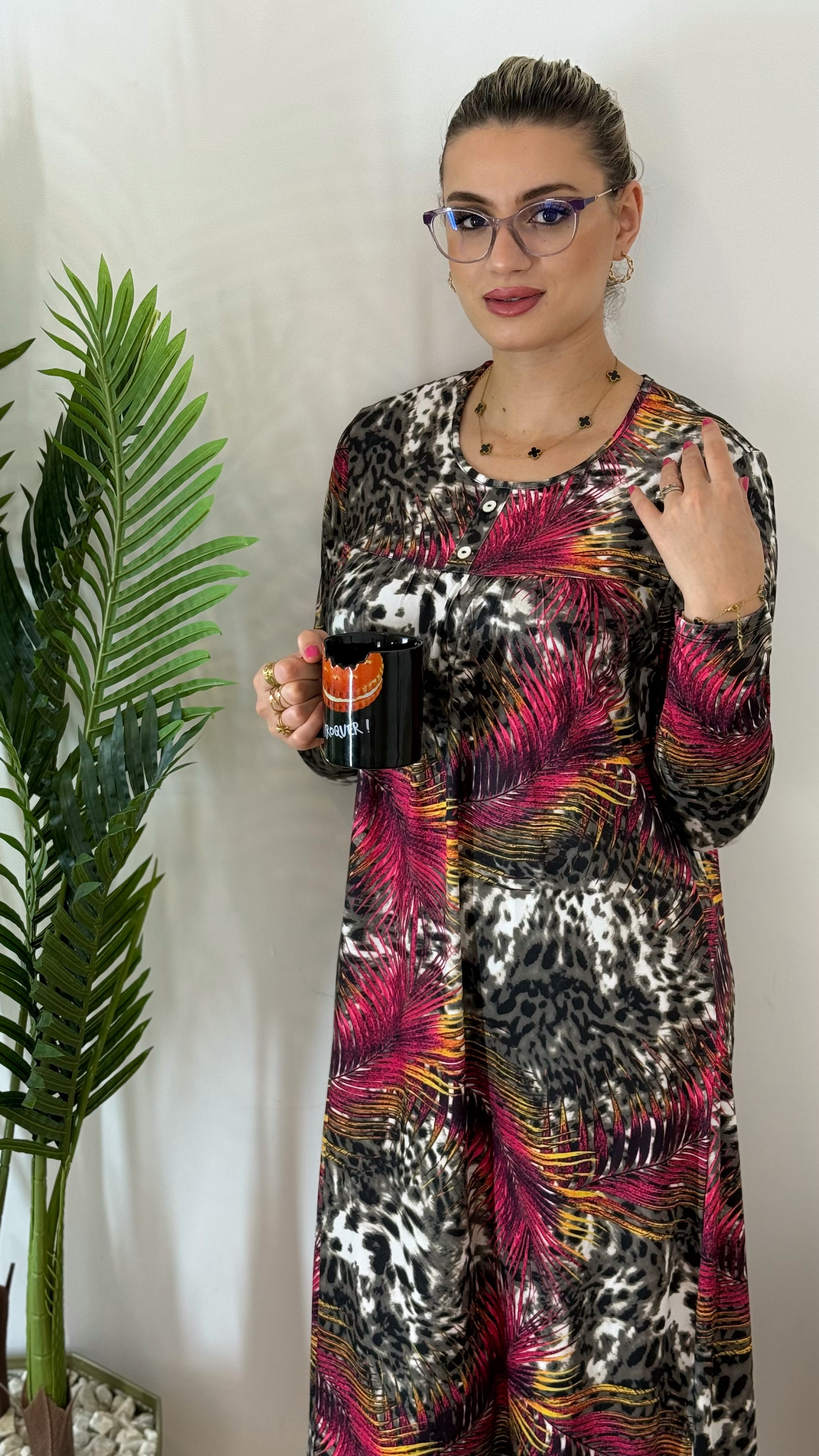 M37-Robe de Nuit Marque: DKNYC – Hiver 2026