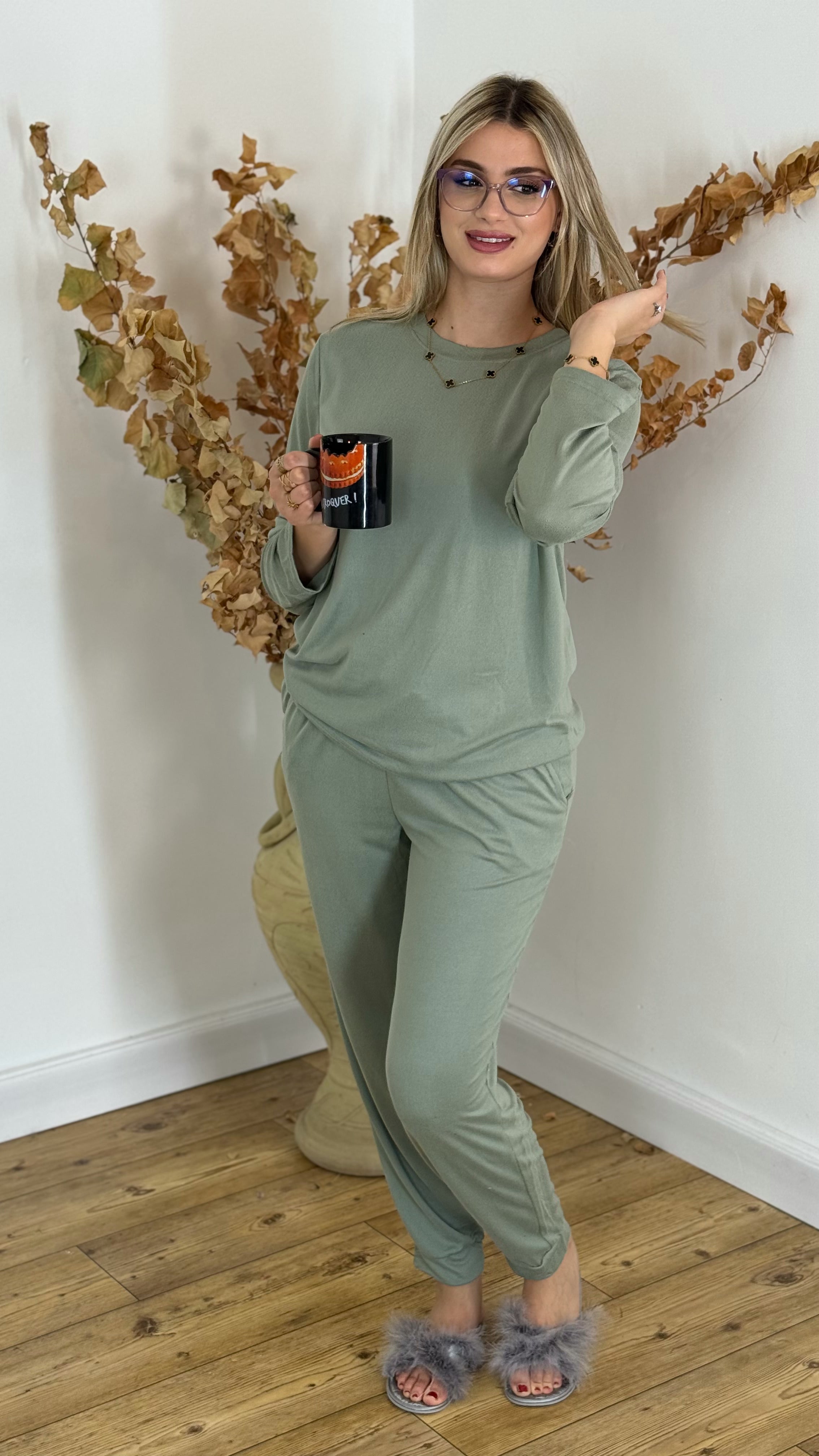 M12-Pyjama Marque: FADED ROSE – Hiver 2026